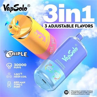 Vapsolo Triple 30000 dveseļi